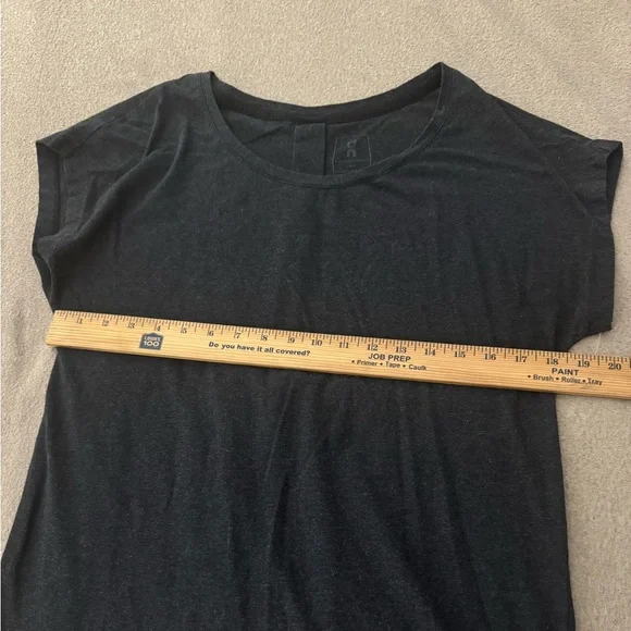 On Cloud T-Shirt Short Sleeve Women's Small Grey Athletic Outdoor Gym Stretch - Picture 3 of 6